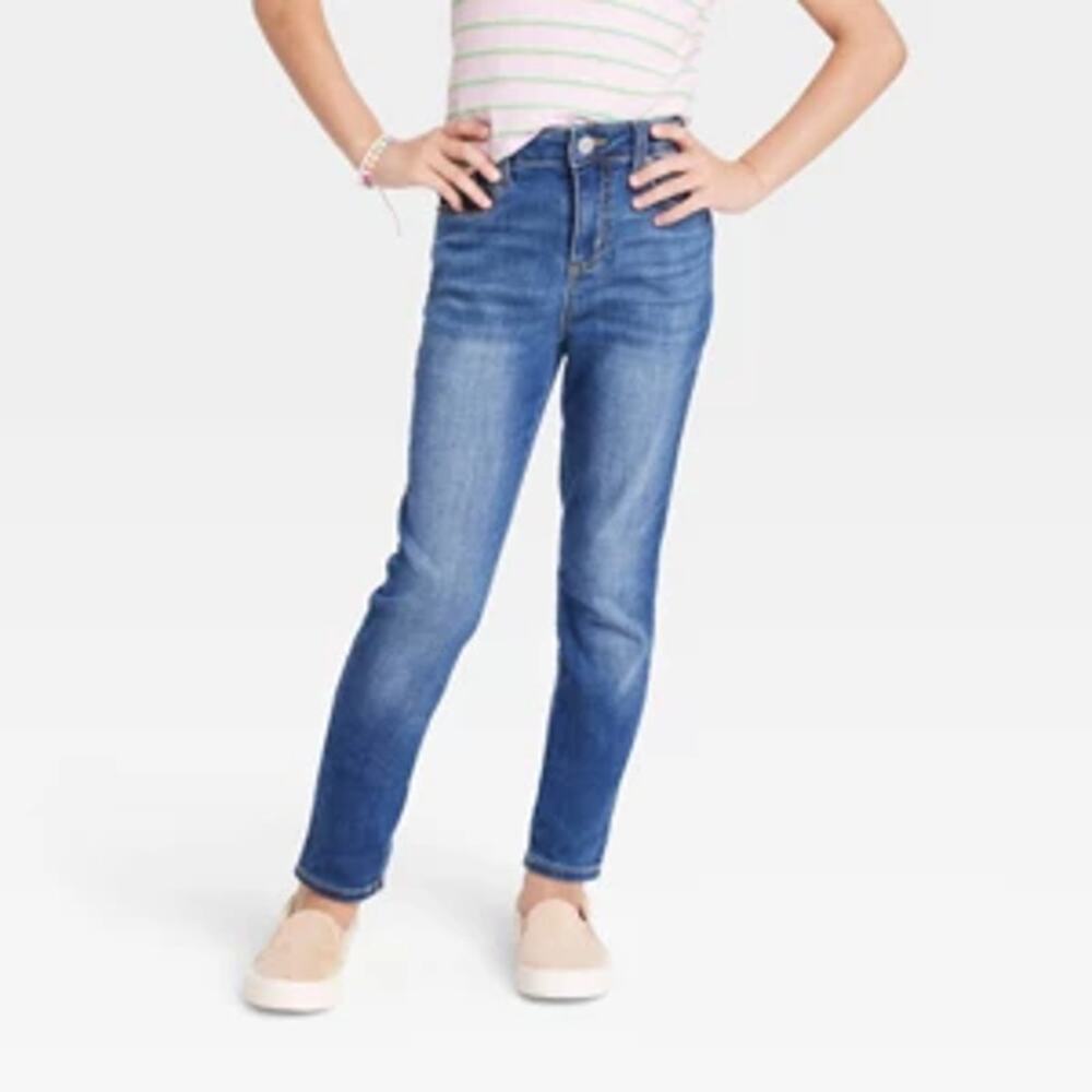 Cat & Jack Ultimate Stretch Denim Skinny Jeans 12